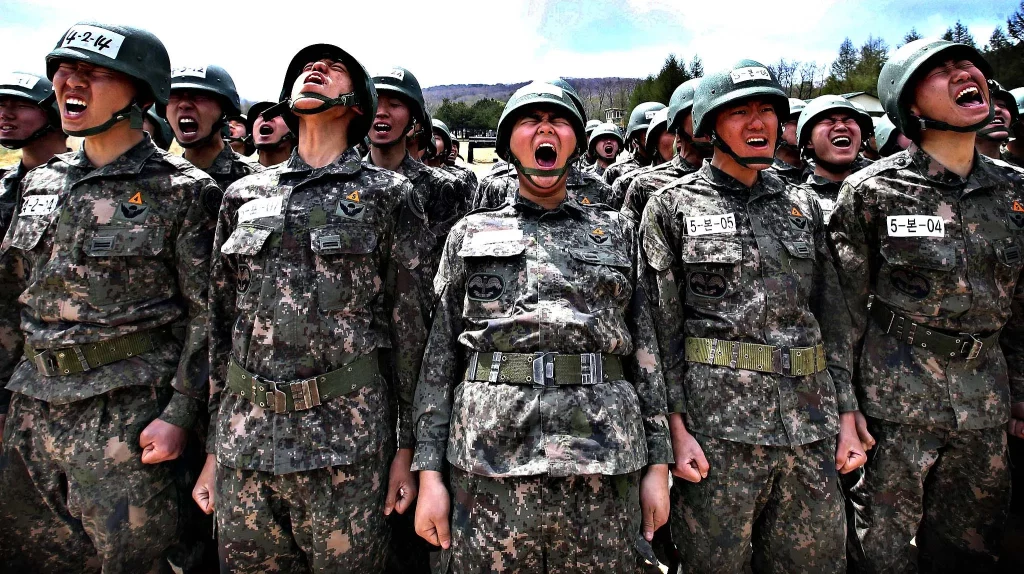 Wajib militer di Korea Selatan